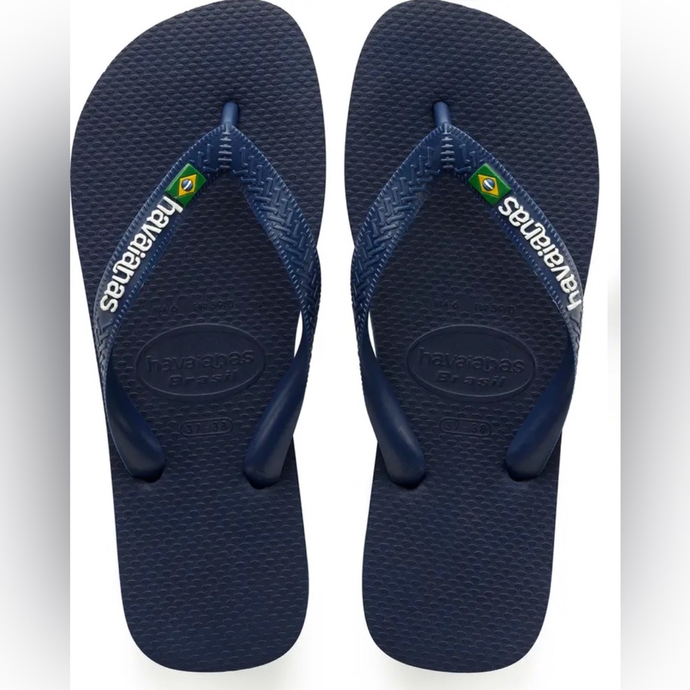 Brazil Logo Flip Flop | HAVAIANAS US size 7/8